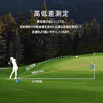 ゴルフ距離計 660yd対応 振動アラーム付き IP54防水仕様 高低差測定 競 Amazon.co.jp: PELZ ゴルフ 距離計 【保証2年 充電式 超軽型